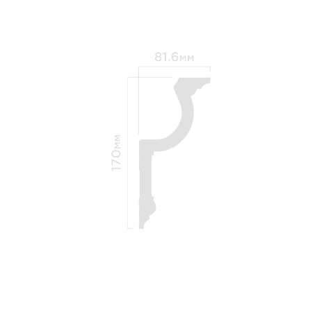 Потолочные карнизы Hi Wood арт A188 фото 2