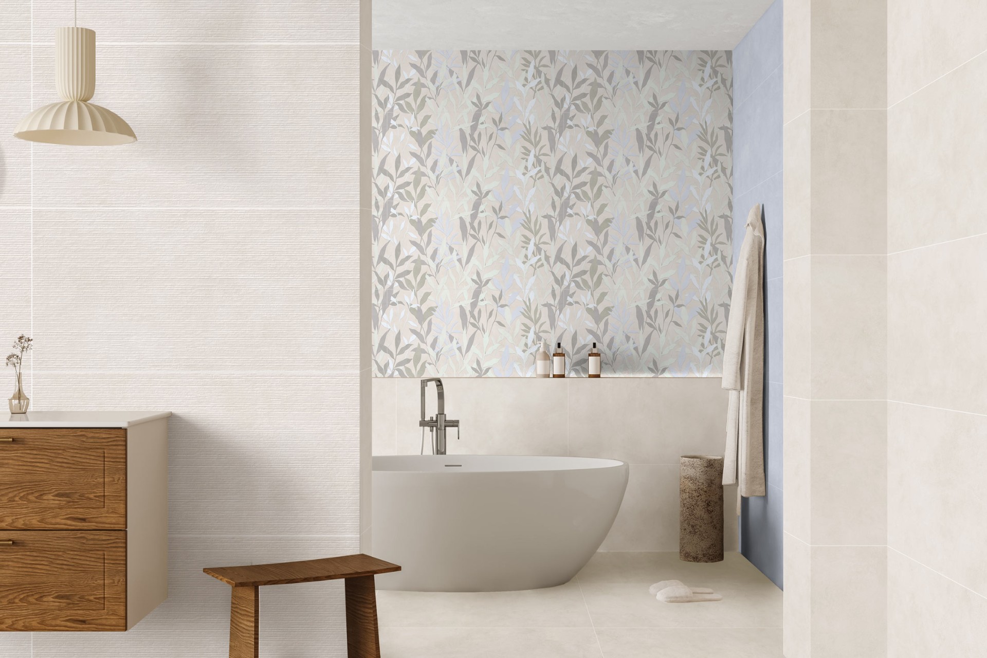 Керамогранит Global Tile арт Мечта, светло-бежевый, 1000x500 фото 3