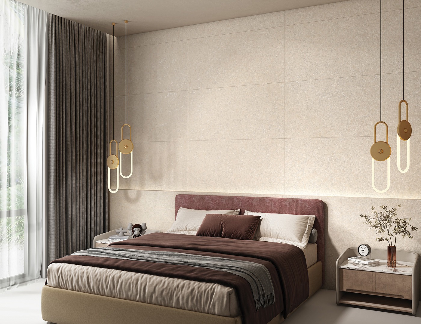 Керамогранит Global Tile арт Ракушка, бежевый граниль, 1200х600 фото 2