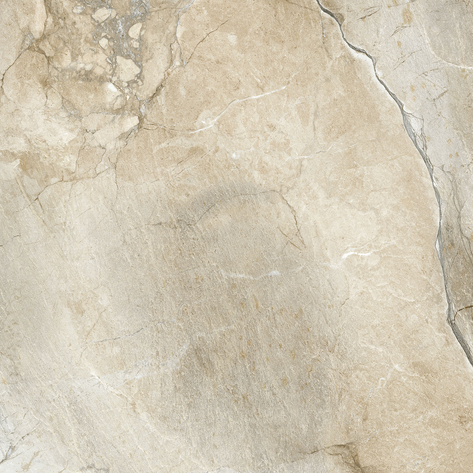Керамогранит Alma Ceramica арт Вулкано, бежевый, 600х600 фото 1