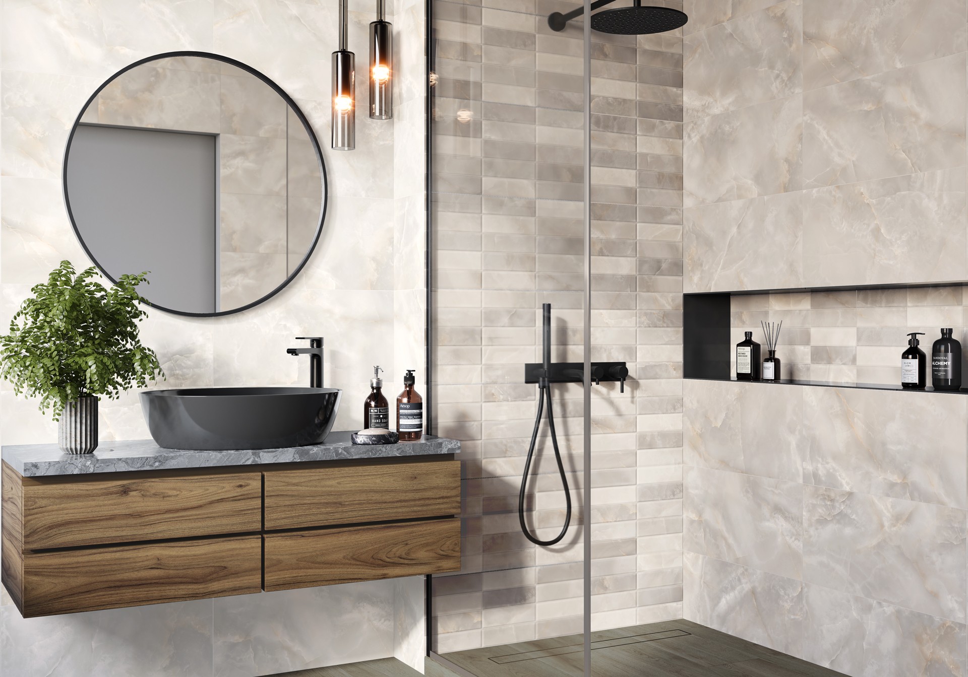 Керамогранит Alma Ceramica арт Азимут, серый, 600х300 фото 4
