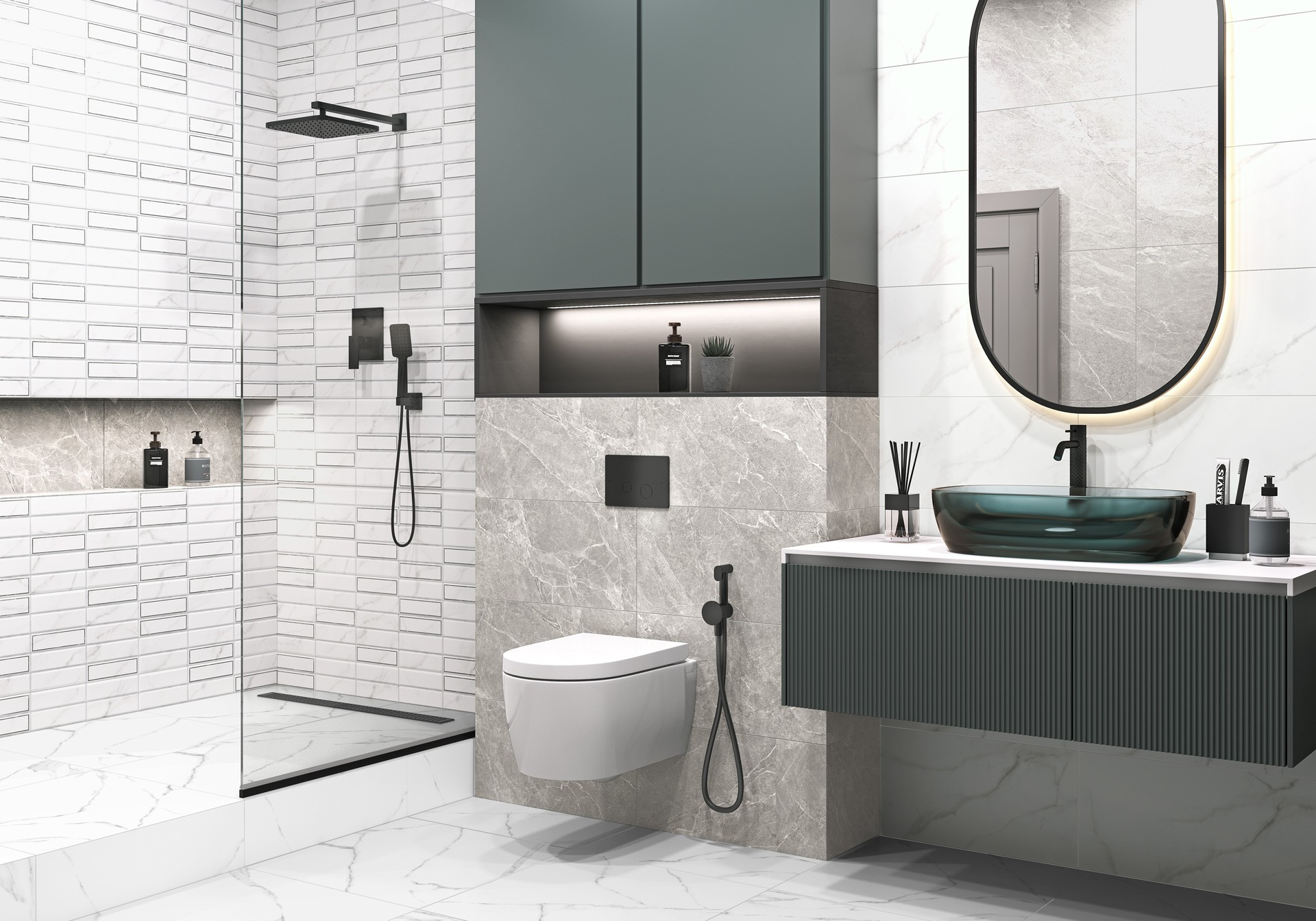 Керамогранит Alma Ceramica арт Бронкс, светло-серый, 600х300 фото 3