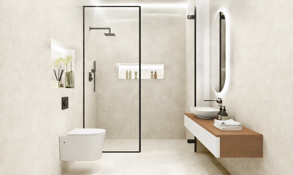 Керамогранит Global Tile арт Известняк, светло-бежевый, 800x400 фото 3